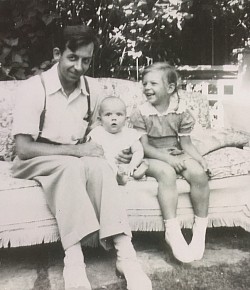 Dad, Nan and Gail 1941