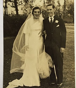 Hazel (Moellor) and Wesley S. Link 1935